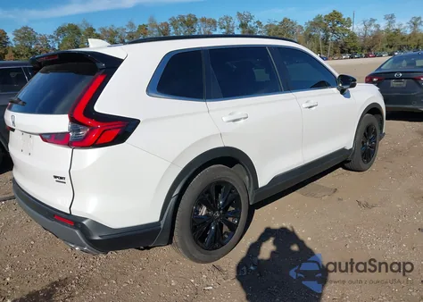 2025 Honda Cr-V Hybrid Sport Touring из США, поврежденный, VIN 5J6RS6H91SL011950